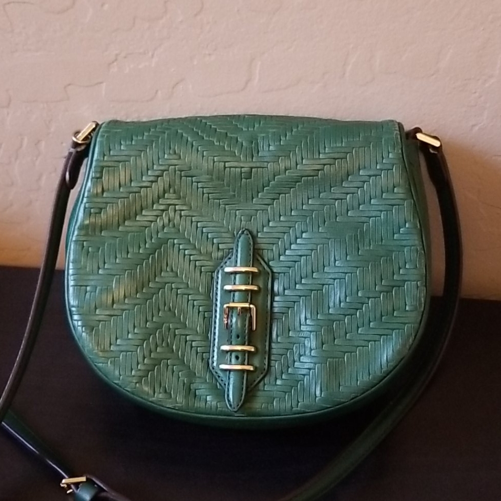 Green Ralph Lauren Crossbody Bag